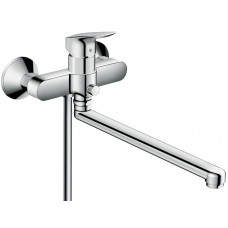 Смеситель для ванны hansgrohe Logis хром 371 мм 71402000