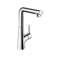 Смеситель для раковины hansgrohe Talis S 250 227 мм со сливным гарнитуром 72105000