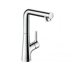 Смеситель для раковины hansgrohe Talis S 250 227 мм со сливным гарнитуром 72105000 Смеситель для раковины hansgrohe Talis S 250 227 мм со сливным гарнитуром 72105000