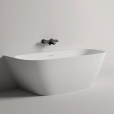 Ванна пристенная Salini Sofia Wall 160 160х80х59 см S-Sense белый глянцевый 102517G