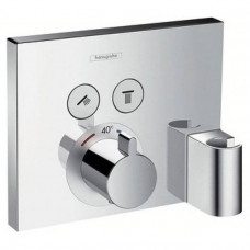 Смеситель для душа Hansgrohe ShowerSelect встраиваемый внешняя часть хром 15765000 Смеситель для душа Hansgrohe ShowerSelect встраиваемый внешняя часть хром 15765000