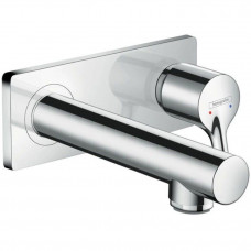 Смеситель для раковины Hansgrohe Talis S настенный однорычажный скрытого монтажа излив 165 мм хром 72110000 Смеситель для раковины Hansgrohe Talis S настенный однорычажный скрытого монтажа излив 165 мм хром 72110000