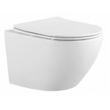 Унитаз подвесной Splendy Light Tornado 365x525x320 мм Crystal glaze белый LI10152VTNWG