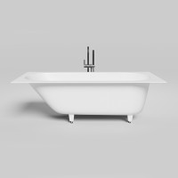 Ванна встраиваемая Salini LOFO 180х80 см Gelcoat белый глянцевый UM12312
