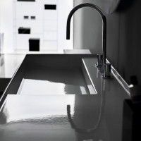 Смеситель для раковины Laufen Kartell 3 отверстия с донным клапаном поворотный излив 166 мм хром 3.1233.3.004.221.1