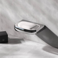 Мыльница стеклянная AM.PM Inspire V2.0 с настенным держателем A3034200 Мыльница стеклянная AM.PM Inspire V2.0 с настенным держателем A3034200