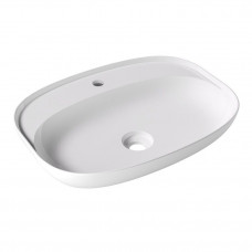 Раковина Ceramica Alice FORM Oval 60x45х12 см Plan накладная белый глянцевый 22460101