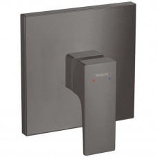 Смеситель для душа Hansgrohe Metropol однорычажный скрытый монтаж шлифованный черный хром 32565340 Смеситель для душа Hansgrohe Metropol однорычажный скрытый монтаж шлифованный черный хром 32565340
