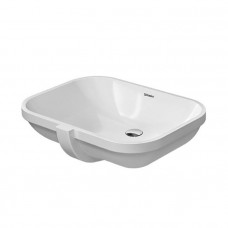 Раковина встраиваемая снизу Duravit D-Code 56х40 см без отверстия 0338560000 Раковина встраиваемая снизу Duravit D-Code 56х40 см без отверстия 0338560000