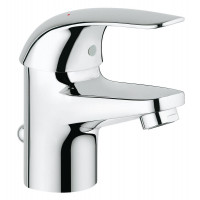 Смеситель для раковины GROHE Euroeco с донным клапаном хром 23262000