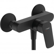 Смеситель для душа Hansgrohe Logis однорычажный матовый черный 71600670 Смеситель для душа Hansgrohe Logis однорычажный матовый черный 71600670