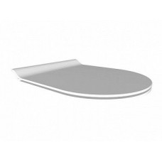 Сиденье для унитаза GSI AltaCeramica Slim Soft Close белое матовое AC90109
