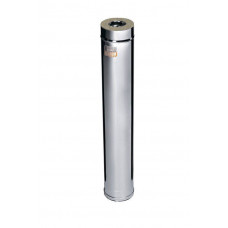 Труба сэндвич Ferrum 1.0 м 150/210 мм AISI 430 0.8 мм/нерж f4035