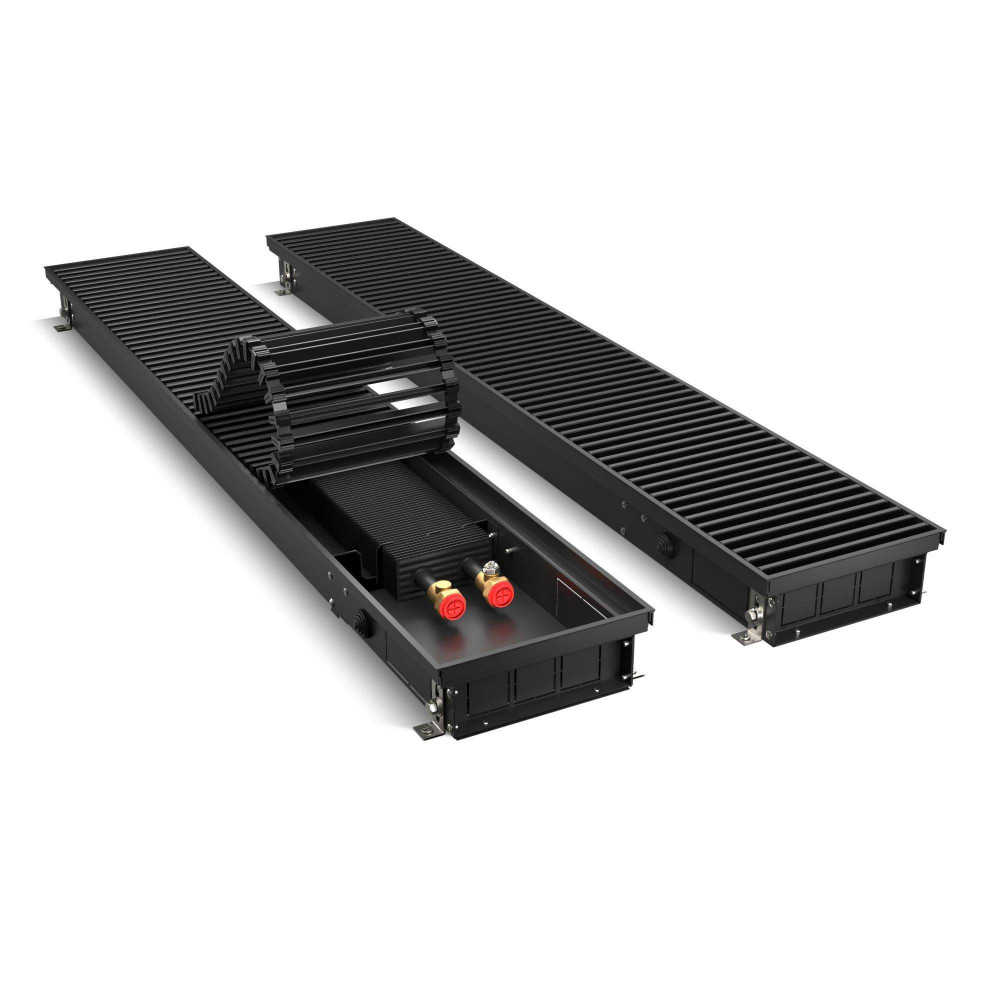 Конвектор внутрипольный Royal Thermo ATRIUM 75x200x1000 мм DG-U-BL 1493477