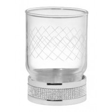 Стакан для зубных щеток настольный Boheme Royal Cristal хром 10931-CR Стакан для зубных щеток настольный Boheme Royal Cristal хром 10931-CR