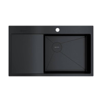 Кухонная мойка Omoikiri Akisame 86-R Side-GB 86x51 см нержавеющая сталь графит 4997044