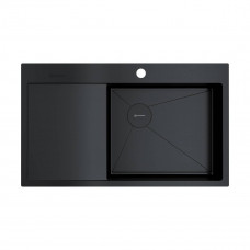Кухонная мойка Omoikiri Akisame 86-R Side-GB 86x51 см нержавеющая сталь графит 4997044