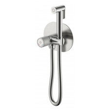 Гигиенический душ со смесителем и встроенной частью Boheme Tech шланг 120 см nickel brush 157-NB Гигиенический душ со смесителем и встроенной частью Boheme Tech шланг 120 см nickel brush 157-NB