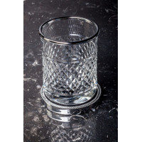 Стакан настольный Boheme Murano Cristal хром 10217