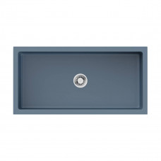 Кухонная мойка Omoikiri Mikura 91-SB Natceramic 91x46 см smoky blue 4997089 Кухонная мойка Omoikiri Mikura 91-SB Natceramic 91x46 см smoky blue 4997089