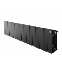 Радиатор биметаллический Royal Thermo PianoForte 200 Noir Sable 18 секций боковое подключение НС-1346009