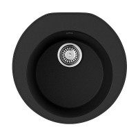 Кухонная мойка Omoikiri Miya 50-R-BL Tetogranit 50.5x49 см черный 4993502