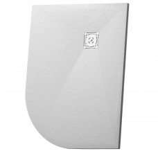 Душевой поддон асимметричный RGW Stone Tray ST/AL-W 1200х800 мм белый 16154128-01L Душевой поддон асимметричный RGW Stone Tray ST/AL-W 1200х800 мм белый 16154128-01L