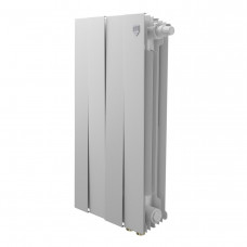 Радиатор биметаллический Royal Thermo PianoForte 500 Bianco Traffico 4 секции нижнее подключение НС-1682370