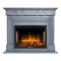Портал для электрокамина Firelight Antico 30 серый 1524128