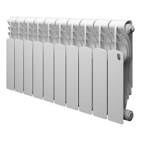 Радиатор биметаллический Royal Thermo Revolution B 350 10 секций боковое подключение 1682412