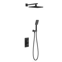 Душевая система встроенная с термостатом Timo Petruma SX-5059/03SM черный SX-5059/03SM