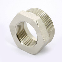 Футорка Tiemme никелированная 1 1/2 x 1 НВ 1500297