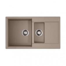 Кухонная мойка Omoikiri Daisen 86-2-SA Artgranit 86x51 см бежевый 4993478