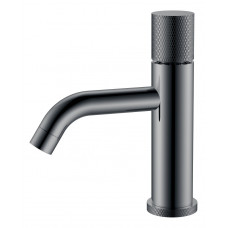 Смеситель для раковины Boheme Stick Touch длина излива 13.5 см без донного клапана shine gun metal 121-SGM.2 Смеситель для раковины Boheme Stick Touch длина излива 13.5 см без донного клапана shine gun metal 121-SGM.2
