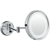 Зеркало косметическое Hansgrohe Logis Universal 3x с подсветкой 73560000