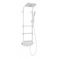 Душевая система Texo AQM8003W с термостатом и аэратором белый AQM8003W