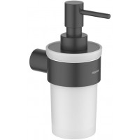Дозатор для жидкого мыла Aquatek Лира матовый черный AQ4405MB