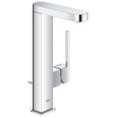 Смеситель для раковины GROHE Plus L-Size однорычажный с поворотным изливом и сливным гарнитуром хром 23851003