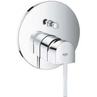 Смеситель для ванны GROHE Plus однорычажный с круглой розеткой хром 24060003