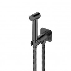 Гигиенический душ Newform X-STEEL 316 лейка с держателем без смесителя PVD Brushed gun metal 69644X.59.064 Гигиенический душ Newform X-STEEL 316 лейка с держателем без смесителя PVD Brushed gun metal 69644X.59.064