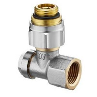 Соединение резьбовое угловое Oventrop Combi 3 Multiflex F 1/2 HP x 1/2 BP 1016575