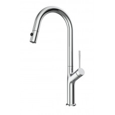 Смеситель для кухни AQUAme Cucina с выдвижным U-изливом и фильтром хром AQM9905CR Смеситель для кухни AQUAme Cucina с выдвижным U-изливом и фильтром хром AQM9905CR