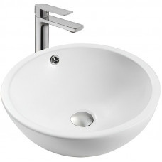 Раковина накладная AQUATON 440x440x175 мм матовый белый AQ5354-MW