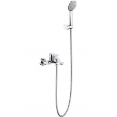 Смеситель для ванны с душевым набором Aquanet ЛИРА 3jet хром AQ1449CR