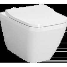 Унитаз подвесной VitrA Integra Square 54 см безободковый 7082B003-0075 Унитаз подвесной VitrA Integra Square 54 см безободковый 7082B003-0075