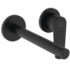 Смеситель для раковины Ideal Standard Ceralife O настенный излив 18 см черный матовый BE019XG Смеситель для раковины Ideal Standard Ceralife O настенный излив 18 см черный матовый BE019XG