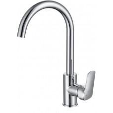Смеситель для кухни Aquanet Вега полукруглый излив хром AQ1082CR