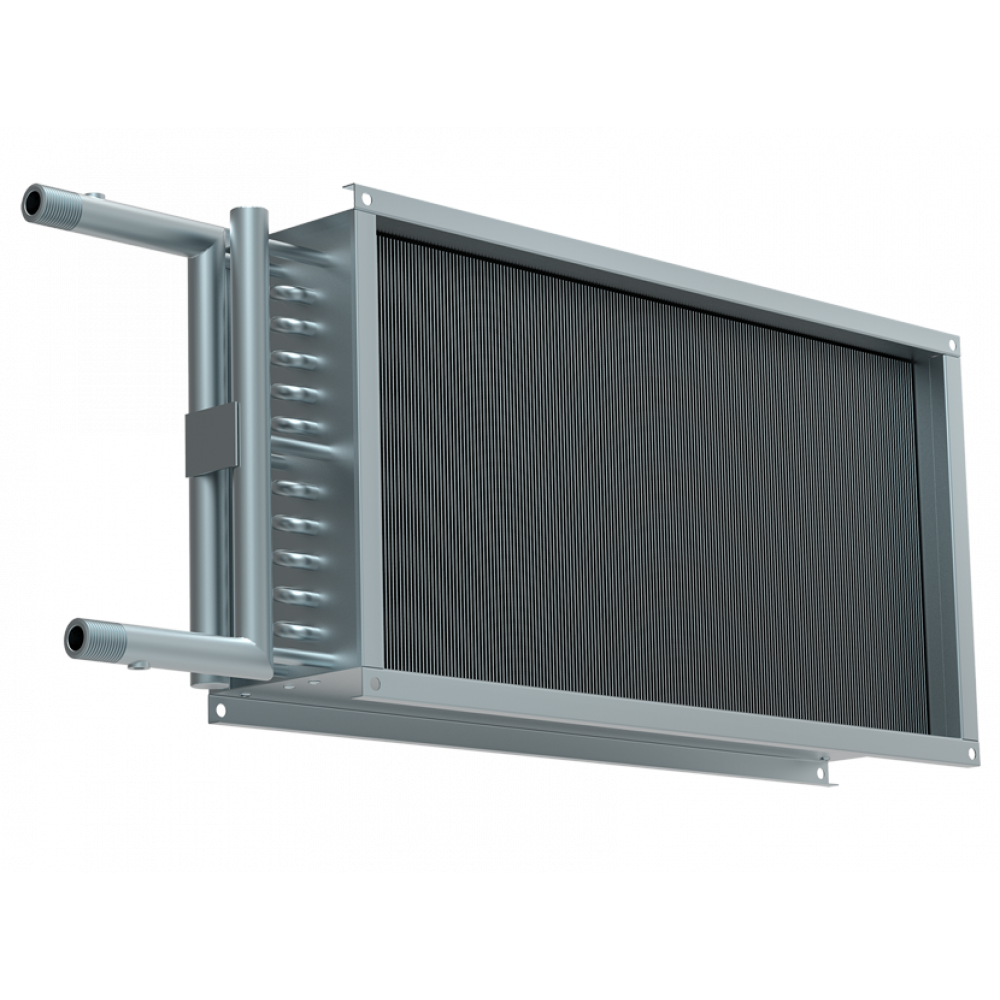 Водяной нагреватель для прямоугольных каналов SHUFT WHR 700x400-3 НС-0006973