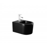 Биде подвесное Aquanet Мия 490x370x300 мм черный матовый AQ1004-MB