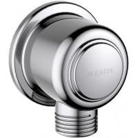 Шланговое подсоединение Aquatek КЛАССИК хром AQ2461CR